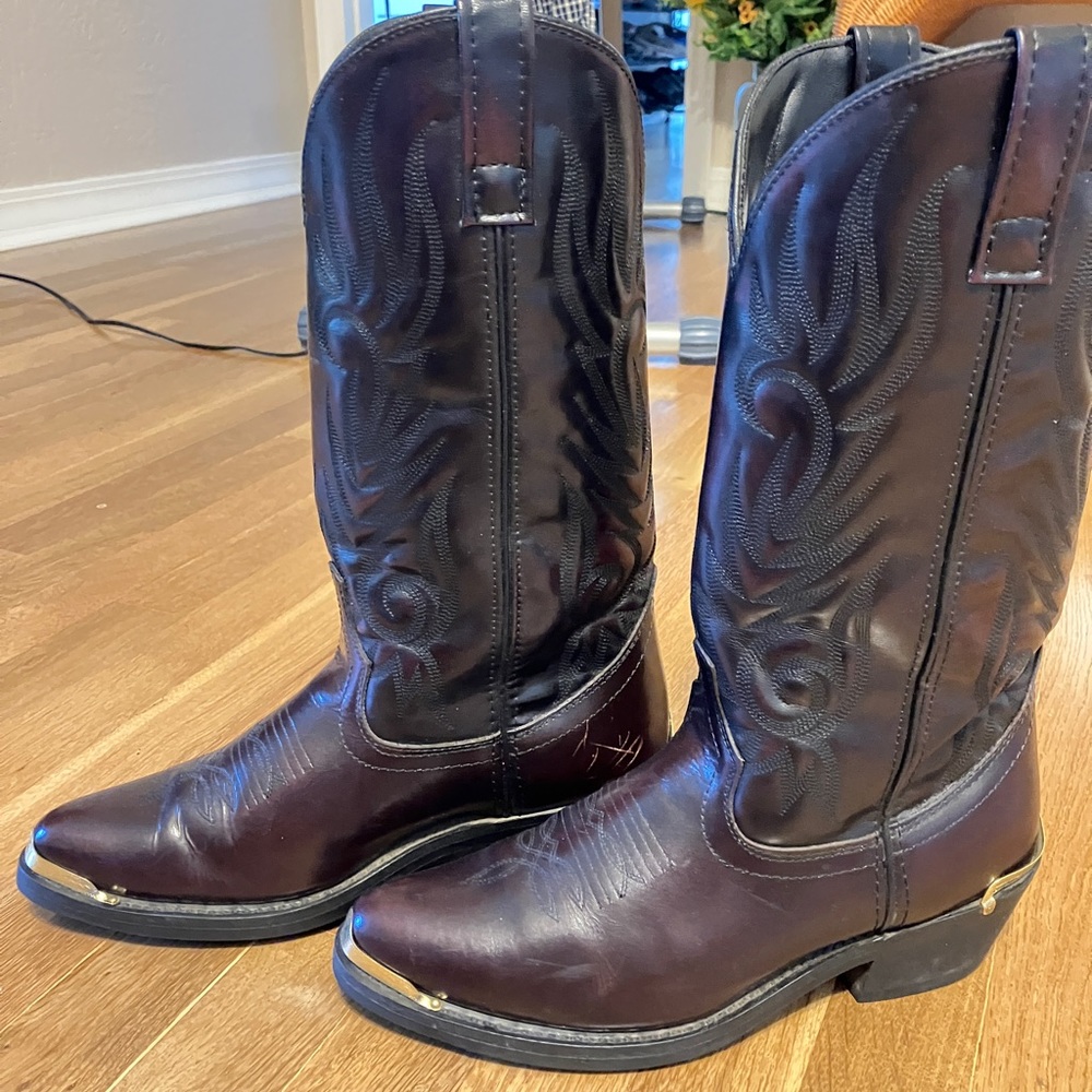 Laredo Dress Cowboy Western Boots Men's Size 8.5